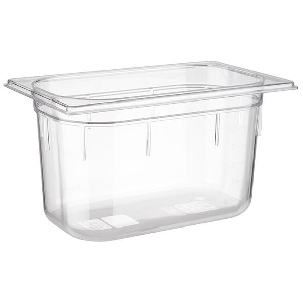 APS GN 1/4 bak, 26,5 x 16,2 cm, diepte: 150 mm, polycarbonaat, 3,7 liter, 82032