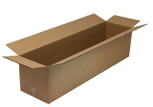 TransPak golfkartonnen vouwdoos 2-wandig, binnenmaat 1200 x 300 x 300 mm, kwaliteit 2.30BC, VE 10, 299396