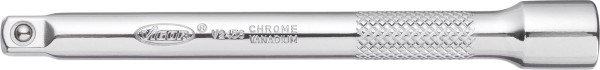 VIGOR verlengstuk, hol vierkant 6,3 mm (1/4 inch), massief vierkant 6,3 mm (1/4 inch), 100 mm, V2456N