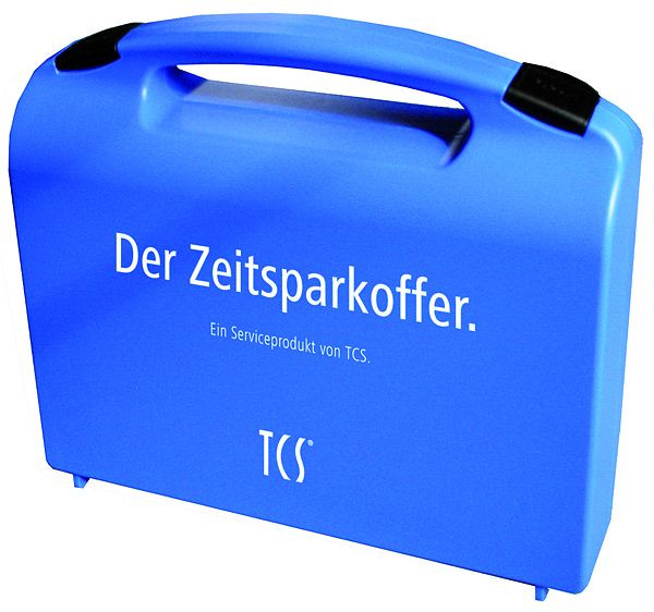 TCS harde koffer inclusief serviceapparaat (TCSK-02), gereedschap en documentatie, E34228