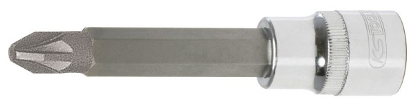 KS Tools bitdopsleutel 1/2" CHROMEplus, lang, PZ1, 918.1688