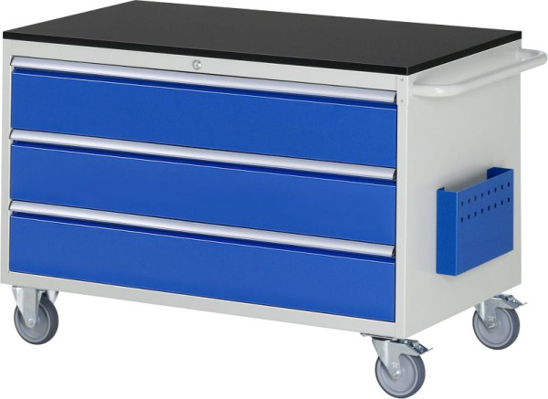 RAU montagewagen serie 7000, B1145 x D650 x H790 mm, werkblad voorzien van melamineharscoating, laden: 3xH180 mm, 15-XXL3.0A-M.11