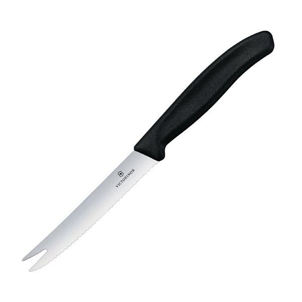 Victorinox staafmes gekartelde rand 12,5cm, C653