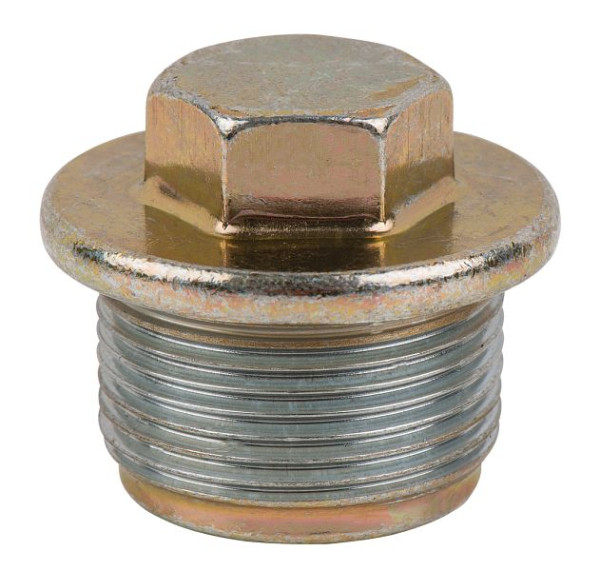 KS Tools olieaftapschroef, buitenzeskant 17mm, M26x1,5x16mm, verpakking van 25, 430.2139