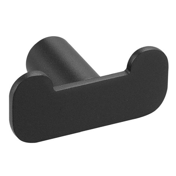 KEMMLIT dubbele haak Basic, zwart, topkwaliteit, 251.930