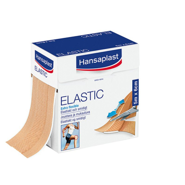 Stein HGS HGS snelwondverband Hansaplast® ELASTIC, 80 mm, 29019