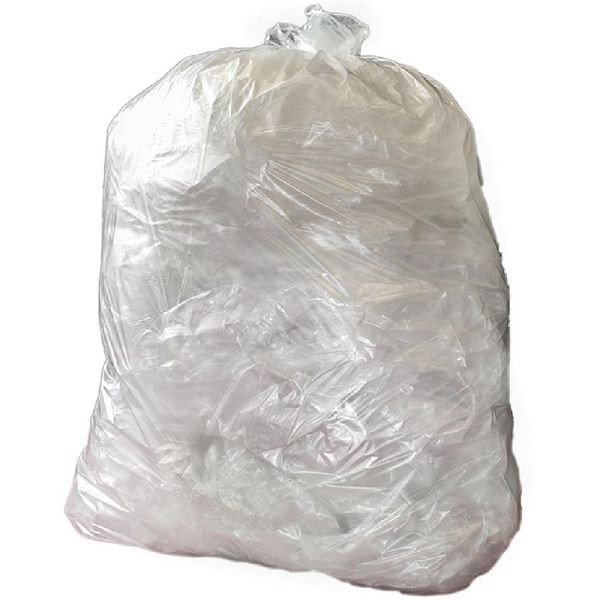 Jantex zware gerecyclede vuilniszakken 18kg 120 liter helder (pak van 100), CH157