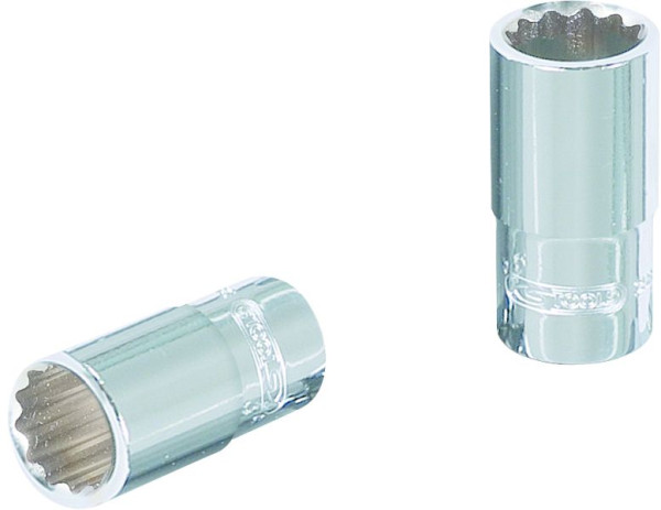KS Tools 1/4" CHROMEplus 12-kant dopsleutel, 9mm, 918.1541