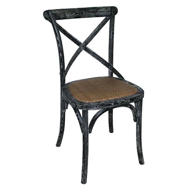 Bolero eetkamerstoelen berkenhout gewassen zwart, VE: 2 stuks, GG654