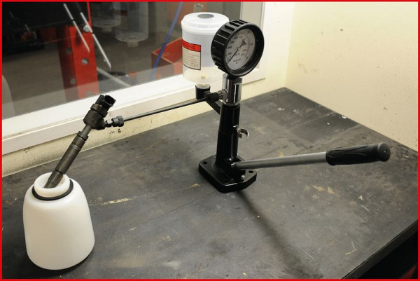 KS Tools injectiesproeiertester, 600 bar, 455.0120
