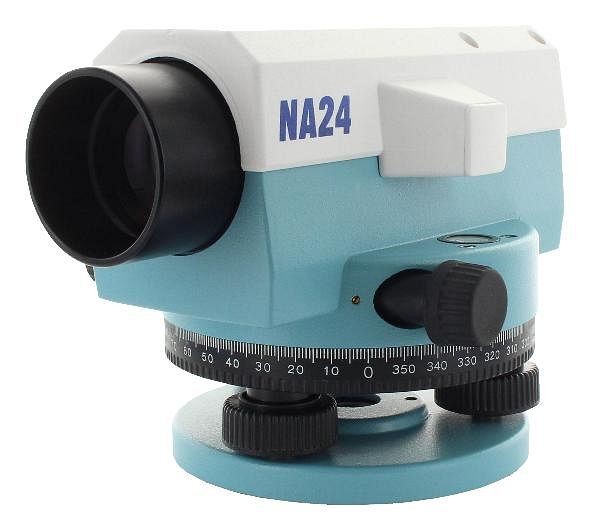 hedue Nivellier NA24, Vergrößerung 24 x, Kreisteilung 360°, Kürzeste Zielweite 0,3 m, N106