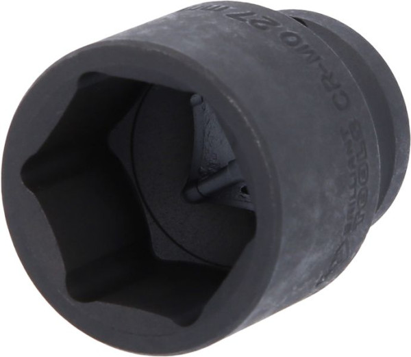 Brilliant Tools slagdop 1/2" zeskant 27 mm, kort, BT022668