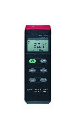 DOSTMANN TC 301 2-Kanal Temperaturmessgerät, 5020-0301