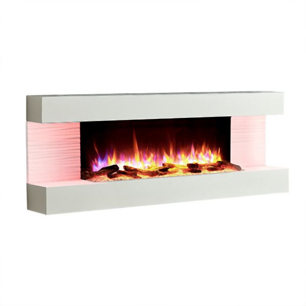RICHEN Hestia elektrische haard, 2000 W, kleur: wit, EF197A-MT197E