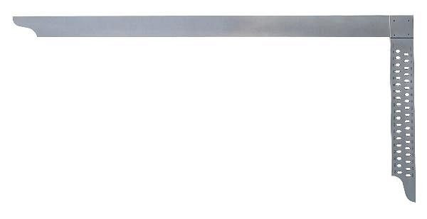 hedue Zimmermannswinkel ZP mit Anreißlöcher, lengte: 600 mm, Z061