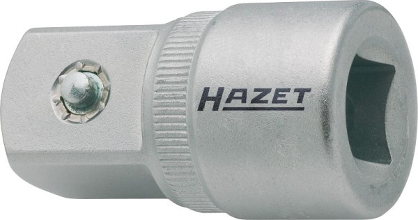 Hazet vergrotingsstuk, hol vierkant 12,5 mm (1/2 inch), massief vierkant 20 mm (3/4 inch), standaard: DIN 3123, ISO 3316, 958-1