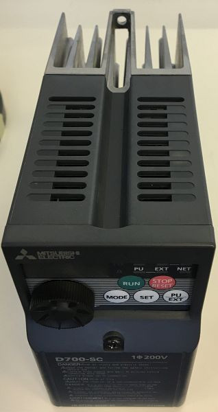 ELMAG frequentieomvormer MITSUBISHI voor plaatschaar HGS-A, 9804018