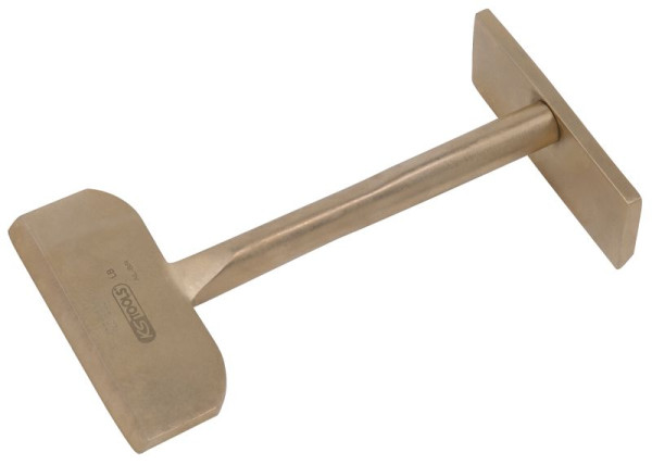 KS Tools BRONZEplus platenschraper 75 mm, 963.9575