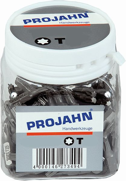 Projahn 1/4" bit lengte 25 mm TX T10 100 pak, 2731-100