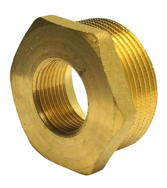 AEROTEC reductie G 1 1/2 inch ET x 3/4 inch IT messing, 20.4013.20
