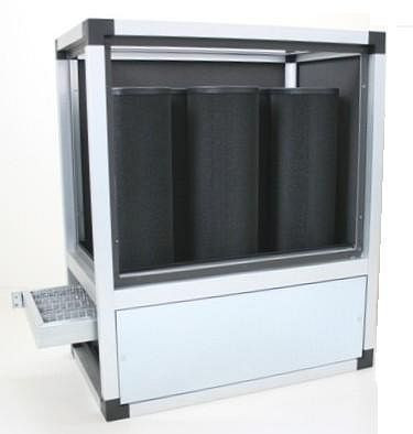 AIRFAN filtratiecentrum voor geurverwijdering, 67 kg, CF115