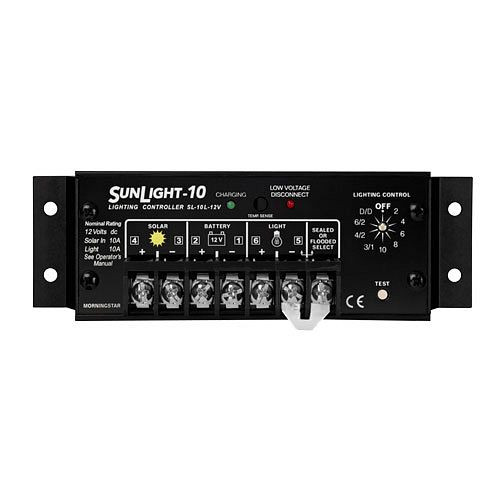 Morningstar zonne-laadcontroller Sunlight SL-10L 12V, 321356