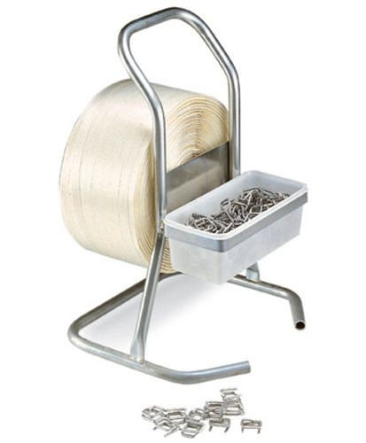 DENIOS Draagbare dispenser voor polyester omsnoeringstape, 299704