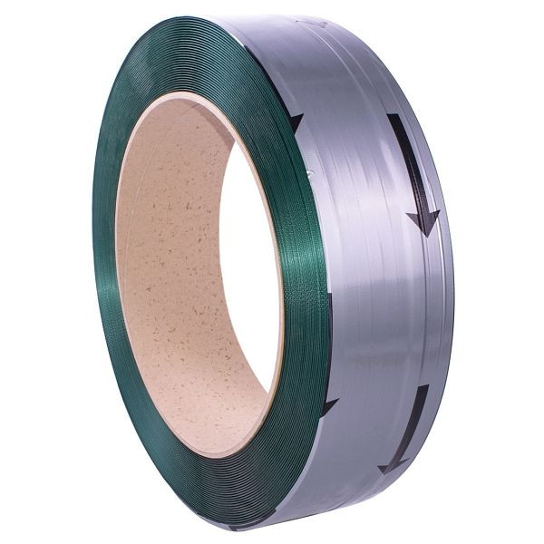 LINDER PET-band, 15,5x0,6 mm, 2.000 m/rol, 385 kg scheurvastheid, PET1660406HQ