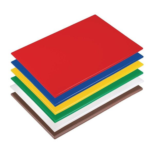 Hygiplas antibacteriële LDPE snijplankenset, HC870