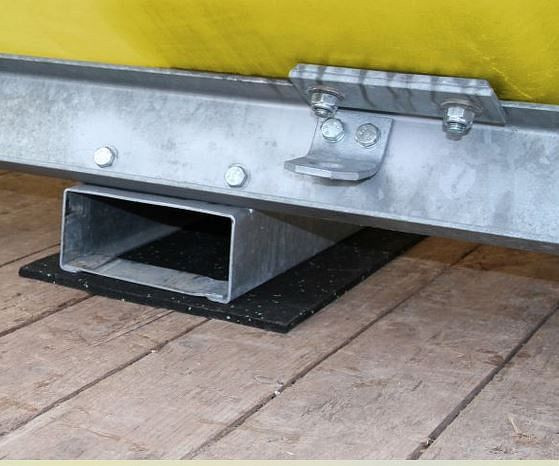Cemo heftrucktassen met skidsteunen compleet, 7147