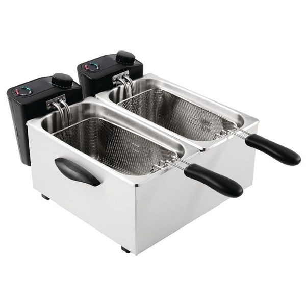 Caterlite dubbele friteuse 2 x 3,5L, GG199
