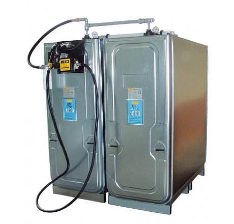 Cemo dieseltanksysteem met 1000 l voor 3 UNI-tanks, 10226