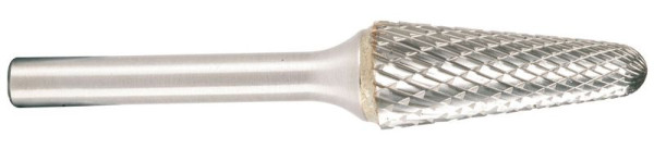 Projahn hardmetalen frees vorm L ronde kegel 14°, conisch d1 9,6 mm, schachtdiameter 6,0 mm HD-Ver, 701256096