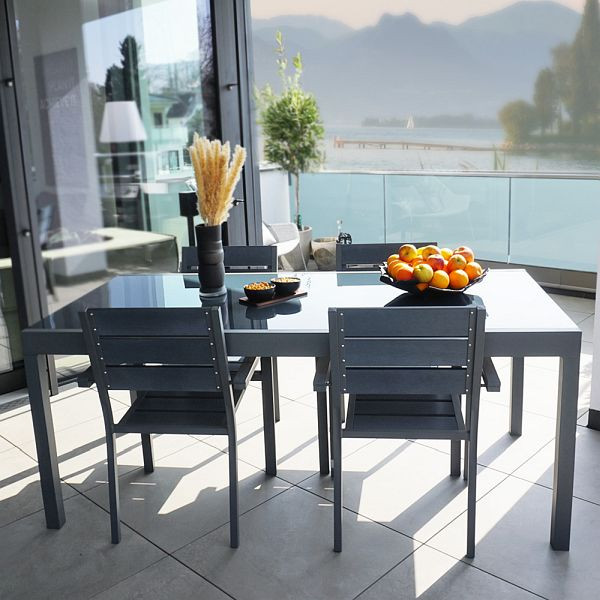 HOME DELUXE tuinzitgroep SOL MADERA - tafel & 10 stoelen, 48120