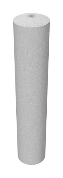Schake stalen buispaal Ø 193 x 3,6 mm voor plugbevestiging, thermisch verzinkt, 40193