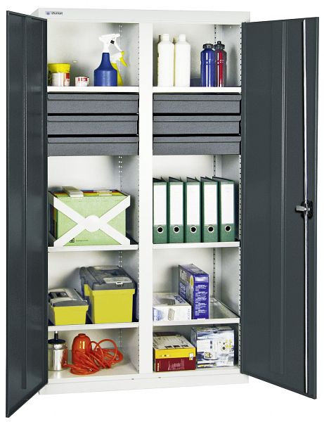 Stumpf TM gereedschaps- en materiaalkast 3000, RAL 7035/7016, 6 laden, 6 laden, 3004271