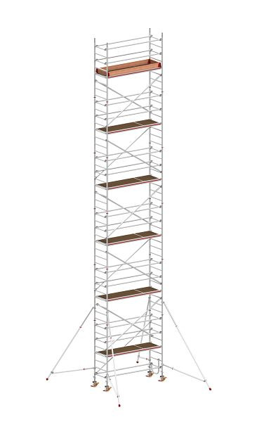 HYMER rolsteiger volgens DIN EN 1004 met comfortstructuur, framedeelbreedte 0,80 m, platformlengte 2,45 m, reikhoogte 13,40 m, 877113