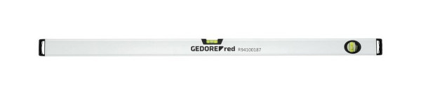 GEDORE waterpas rood, lengte 1000 mm 3x met beweegbare waterpas, magnetisch, 3301425