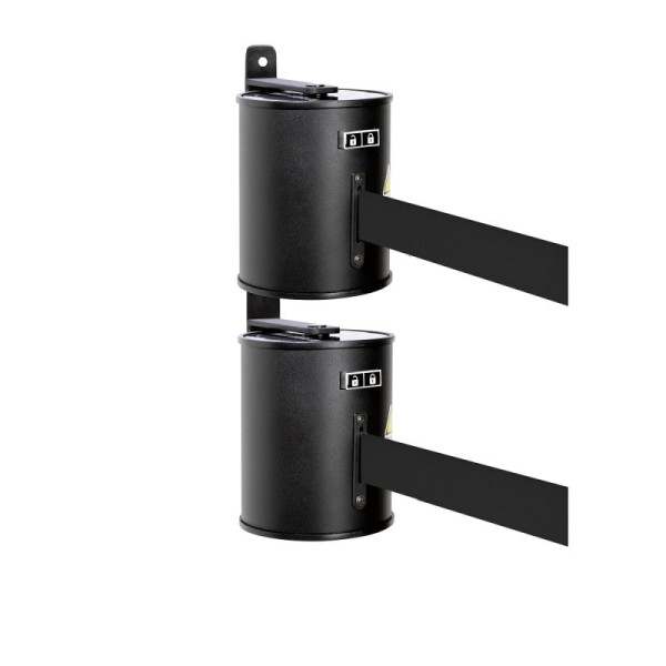 Stein HGS HGS wandriemcassette -P-Line Double-, zwart, 34247-03
