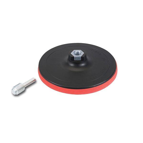 VaGo-Tools 1x steunschijf 125mm klittenband polijstschijf doorn M14 schuurzool, 205-004x1_vx
