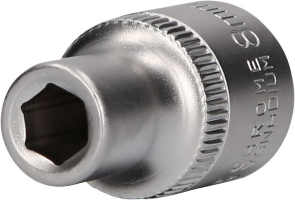 Brilliant Tools 1/2" zeskantdop, 8 mm, BT022800