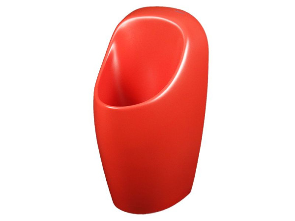 URIMAT Urinoir Keramiekcompact Kleurrijk, mat rood, topkwaliteit, 252.938