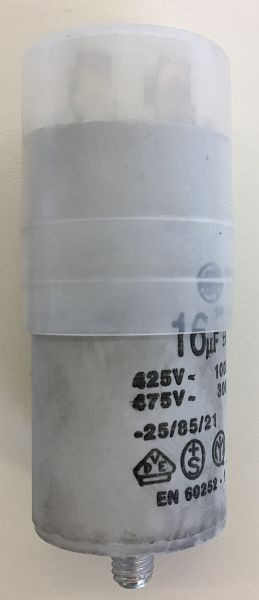 ELMAG condensator 16 µF voor model CHALLENGER, 9201158