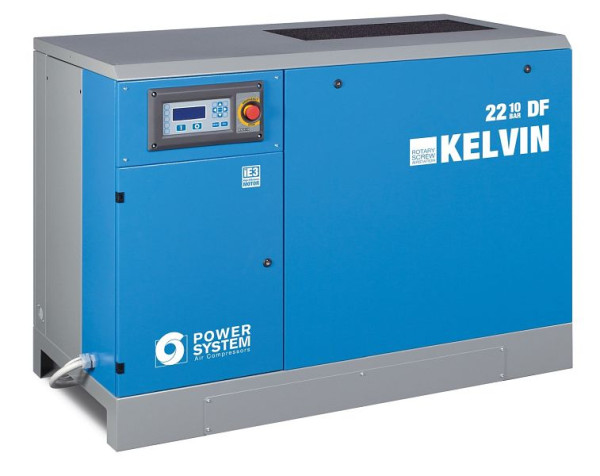 POWERSYSTEM IND schroefcompressor industrie met droger, Powersystem KELVIN 11 - 8 bar DF, 20160111