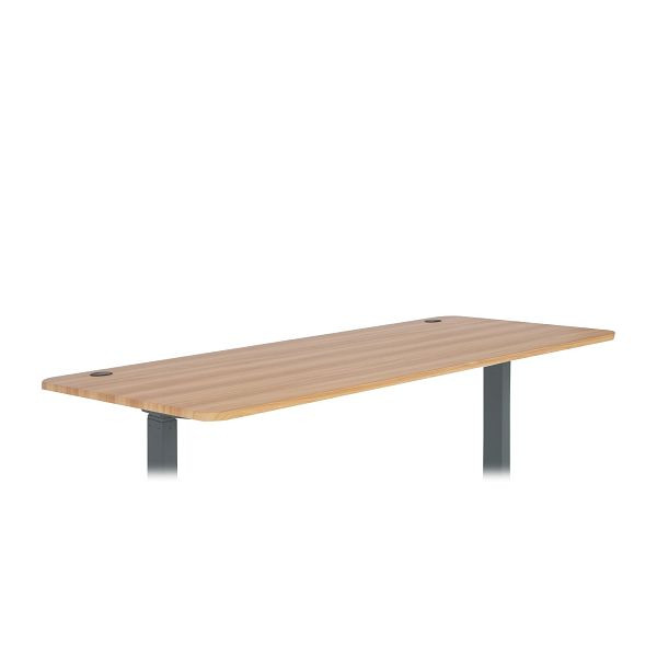 Mendler tafelblad HWC-D40 voor bureaus, bureaublad, 160x80cm, eikenkleur, 75750