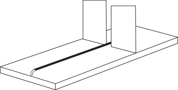 Kerkmann verdeler Progress 500, B 750 mm, verzinkt, 50593685