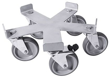 Contacto Rolli voor container 3008/030 RVS, 5-armig, gegalvaniseerd, 3099/025