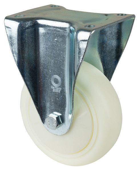 BS Rolls Zwaarlastwiel, bokwiel, wielbreedte 50 mm, wiel-Ø 150 mm, draagvermogen 600 kg, kunststof gekroond, kogellager, N110.B15.153