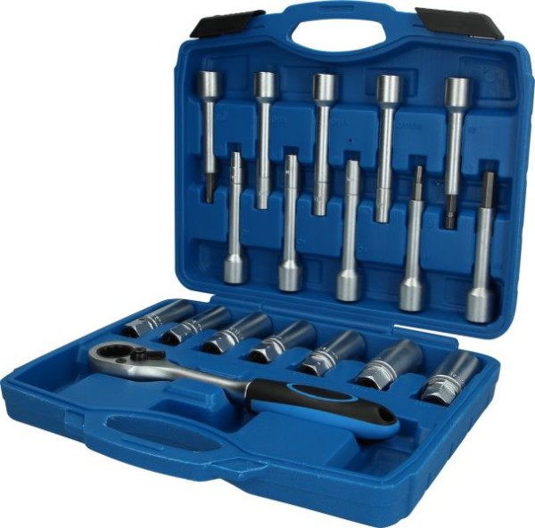 Brilliant Tools 18-delige schokdempergereedschapset BT651250