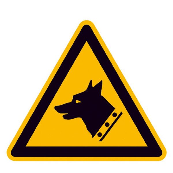 Stein HGS HGS waarschuwingsbord, waarschuwing voor waakhond, 315 mm / aluminium, reliëf, 11.a8242